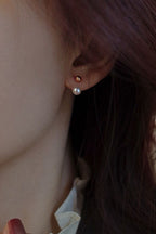 Pearl Decor Simple Earrings