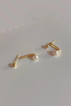 Pearl Decor Simple Earrings