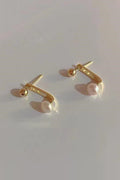 Pearl Decor Simple Earrings