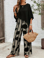 Conjunto Blackrose de verano casual
