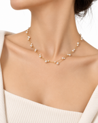 Elegant Double-Pearl Necklace