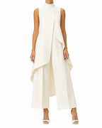 Elegantly cut long jumpsuit for women