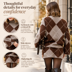 Isla Argyle Knit Co-ord