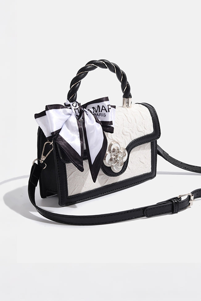 Elegant Versatile Ribbon Crossbody Bag