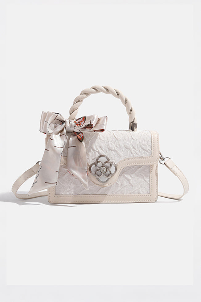 Elegant Versatile Ribbon Crossbody Bag