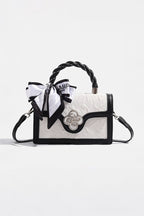 Elegant Versatile Ribbon Crossbody Bag