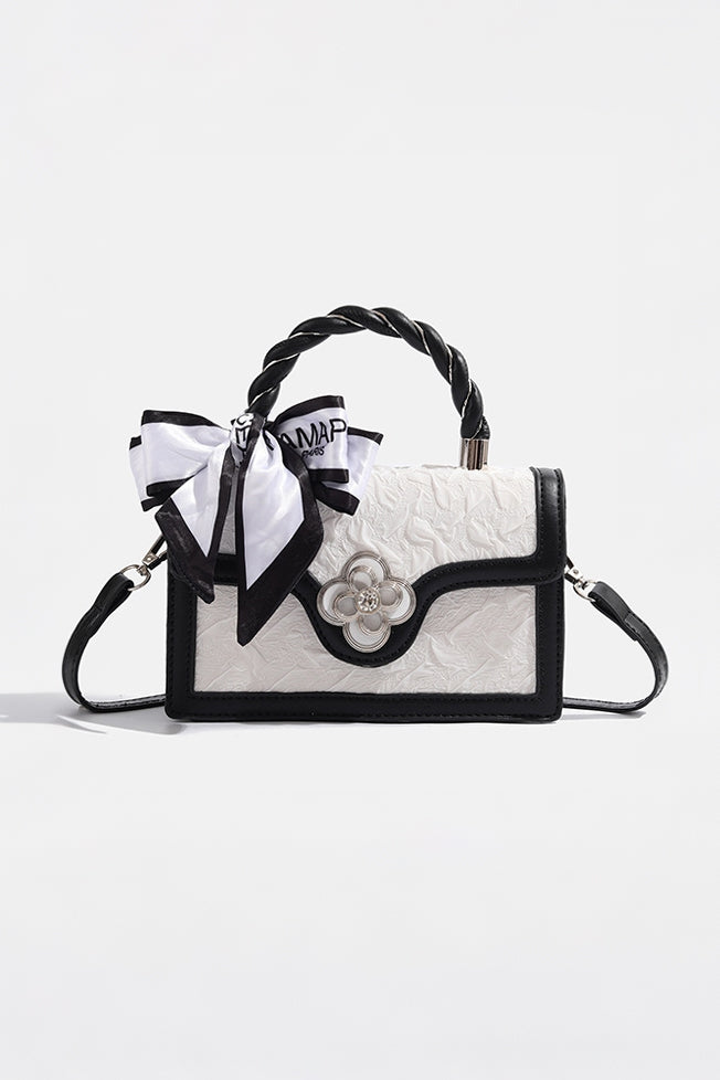 Elegant Versatile Ribbon Crossbody Bag