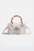 Elegant Versatile Ribbon Crossbody Bag